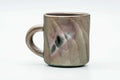 Japanese Teacup - Bizen-yaki Stoneware Ushirode Yunomi - 125ml