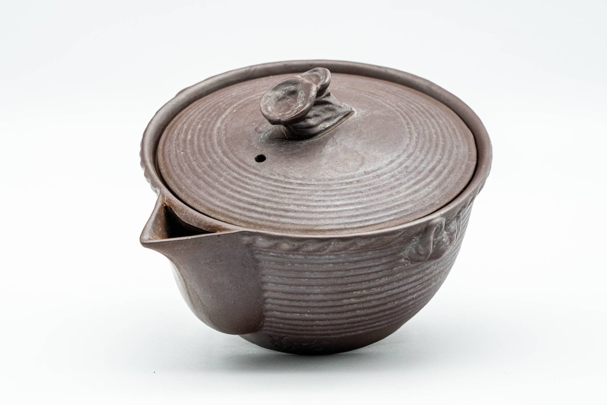 Japanese Houhin - Swan-Handled Banko-yaki Mesh Teapot - 180ml