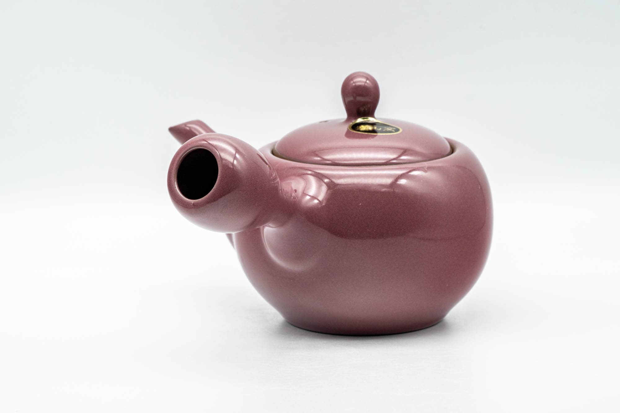 Japanese Kyusu - Magenta Teapot with Fine Mesh Strainer - 325ml