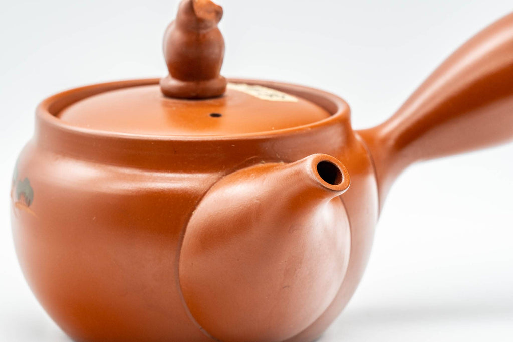 Japanese Kyusu - House Cat Tokoname-yaki Teapot - 330ml