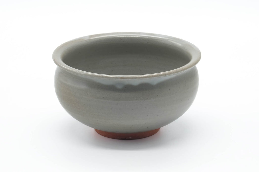 Japanese Kensui - Abstract Grey Glazed Water Bowl - 615ml
