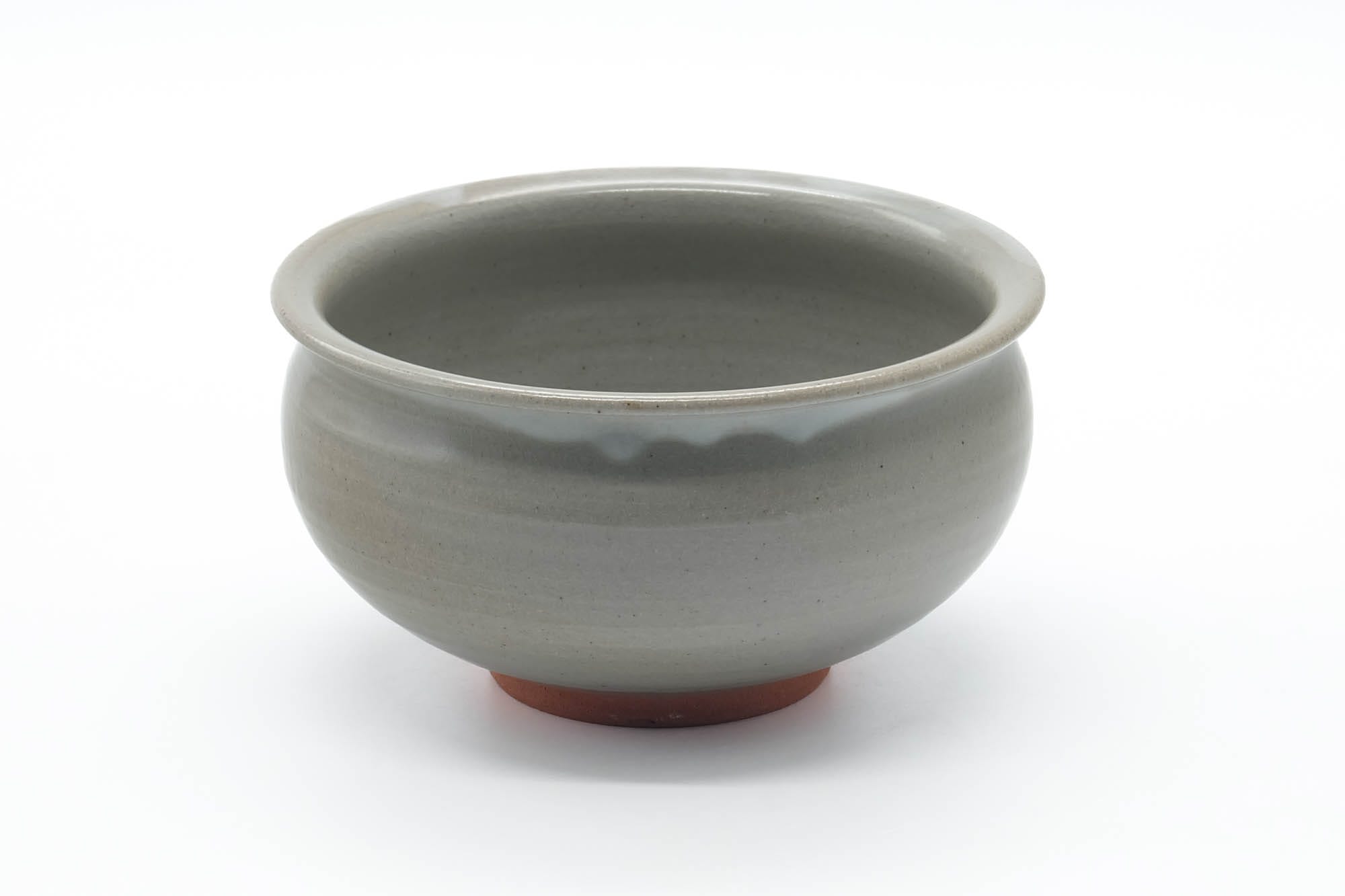 Japanese Kensui - Abstract Grey Glazed Water Bowl - 615ml