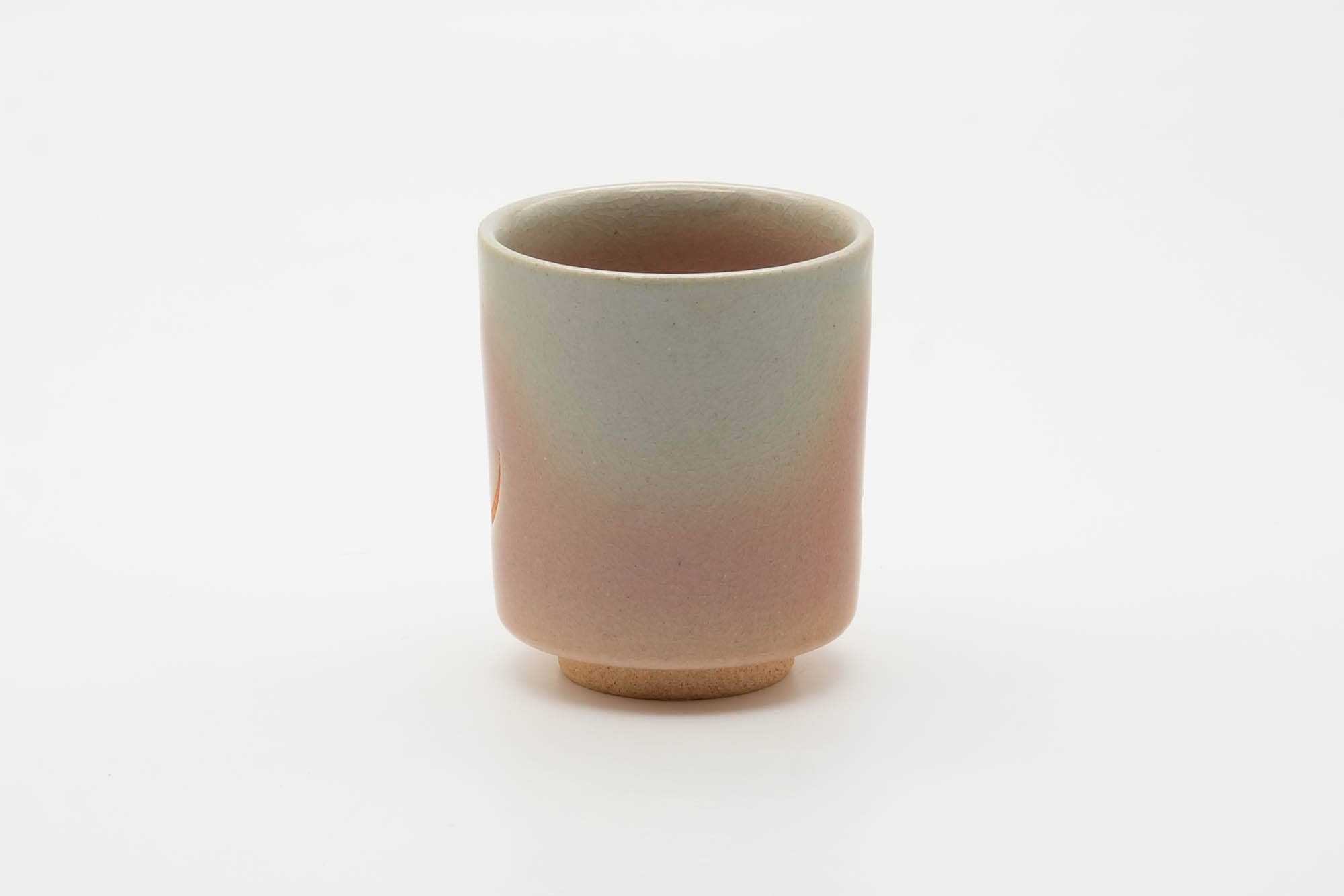 Japanese Teacup - Kanji Glazed Hagi-yaki Yunomi - 150ml