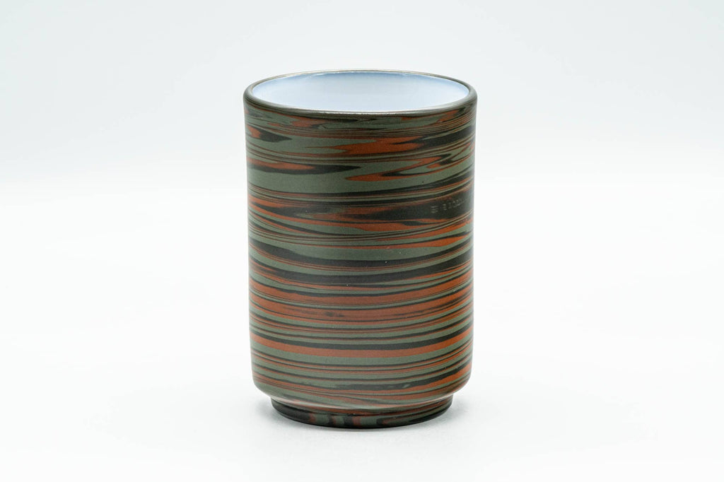 Japanese Teacup - 雲仙窯 Unzen Kiln Nerikomi Tokoname-yaki Yunomi - 160ml