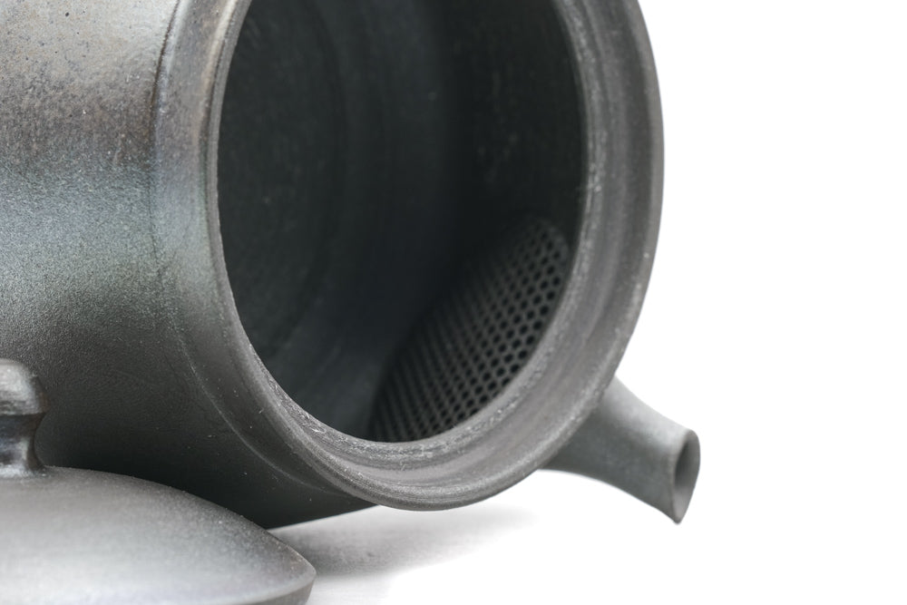 Metallic Striped Tokoname Teapot - 160ml