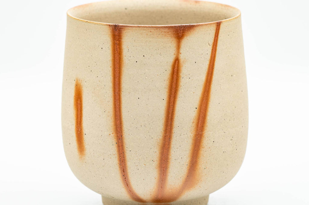 Japanese Teacup - Large Hidasuki Straw Fired Bizen-yaki Yunomi - 250ml