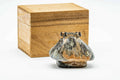Japanese Kogo - Thatched Roof House Ceramic Incense Container