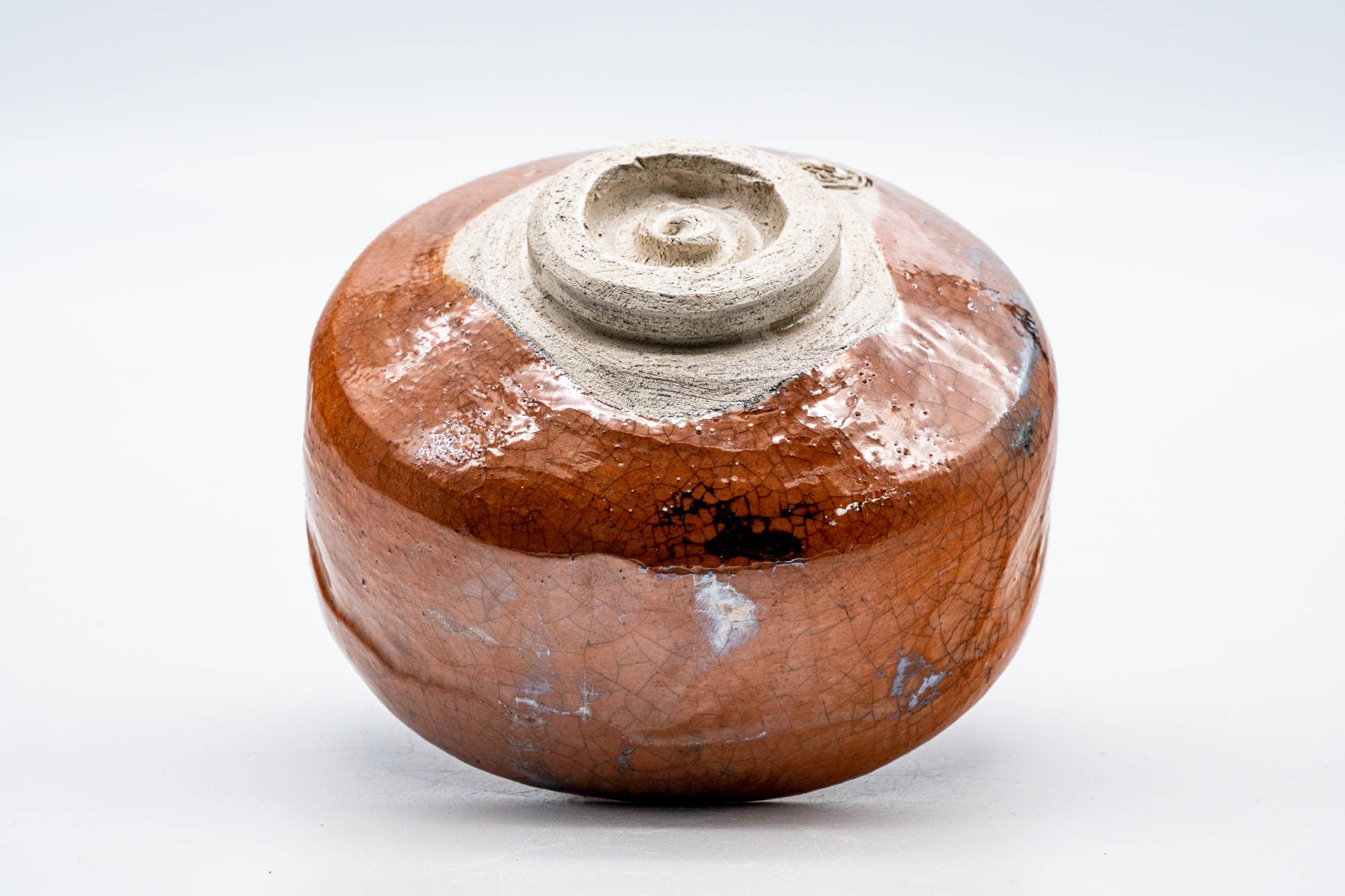 Weathered Aka-Raku Chawan