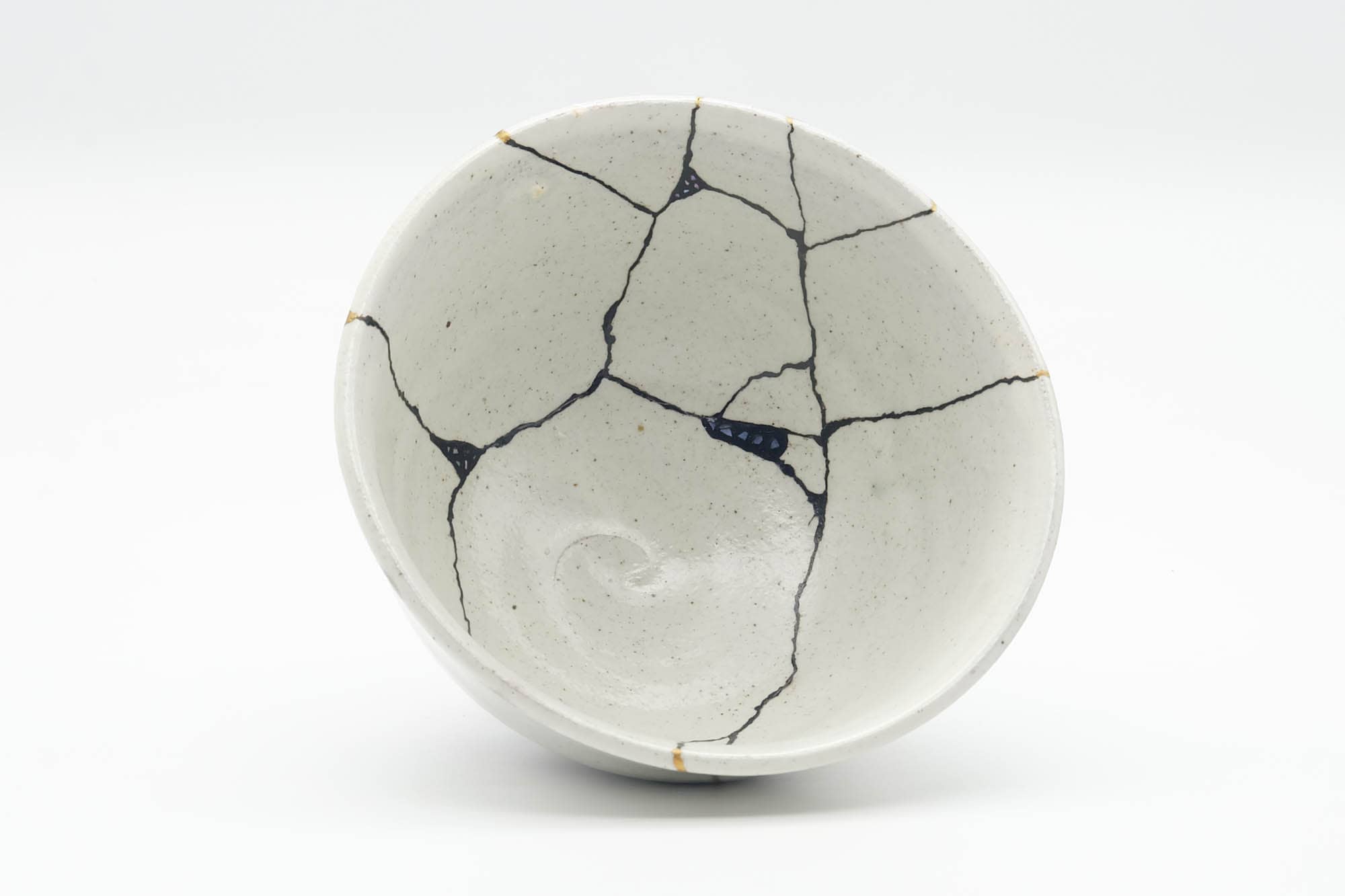 Japanese Matcha Bowl - 有作作 Kintsugi Katade Kōrai Chawan - 400ml