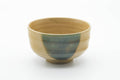 Japanese Matcha Bowl - Green Yellow Glazed Seto-yaki Chawan - 500ml