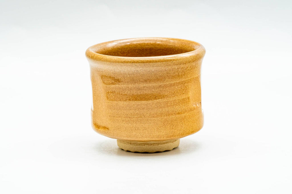 Japanese Teacup - Beige Glazed Hagi-yaki Guinomi - 65ml