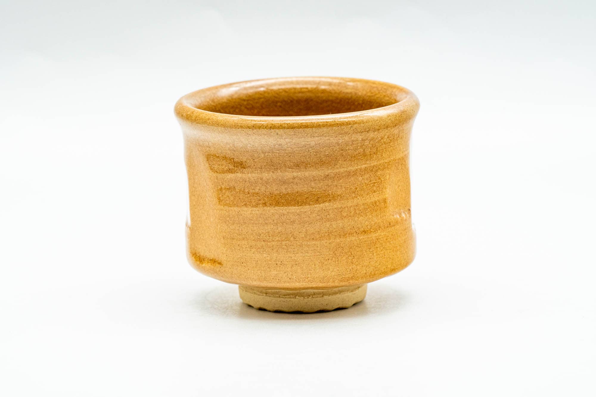 Japanese Teacup - Beige Glazed Hagi-yaki Guinomi - 65ml