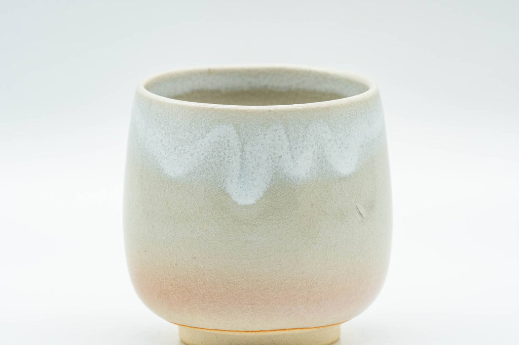 Japanese Teacups - Set of 4 天鵬山 Tsubaki Kiln 椿窯 Hagi-yaki Yunomi - 90ml