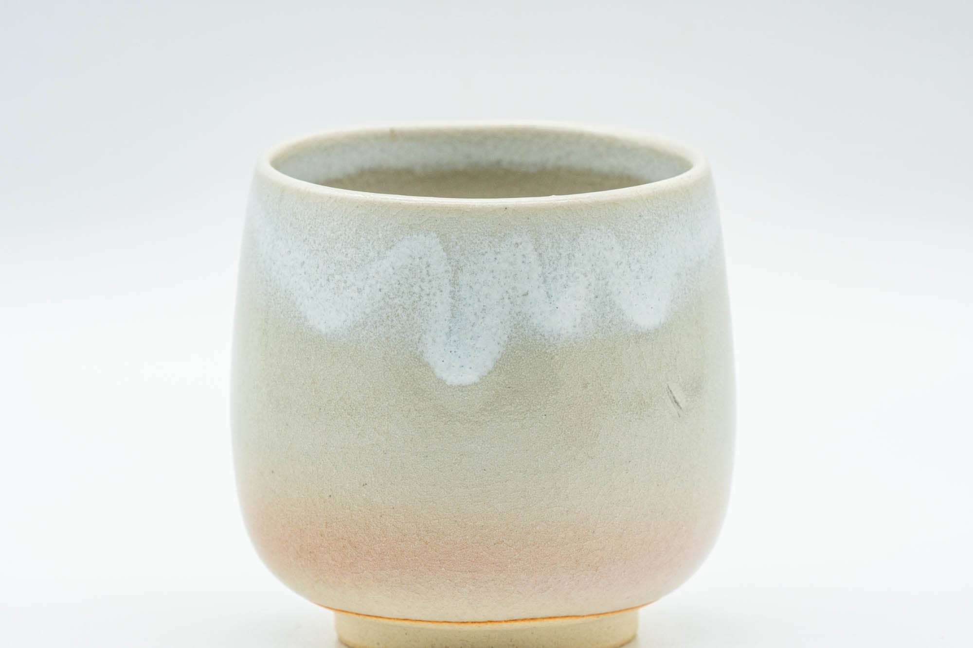 Japanese Teacups - Set of 4 天鵬山 Tsubaki Kiln 椿窯 Hagi-yaki Yunomi - 90ml