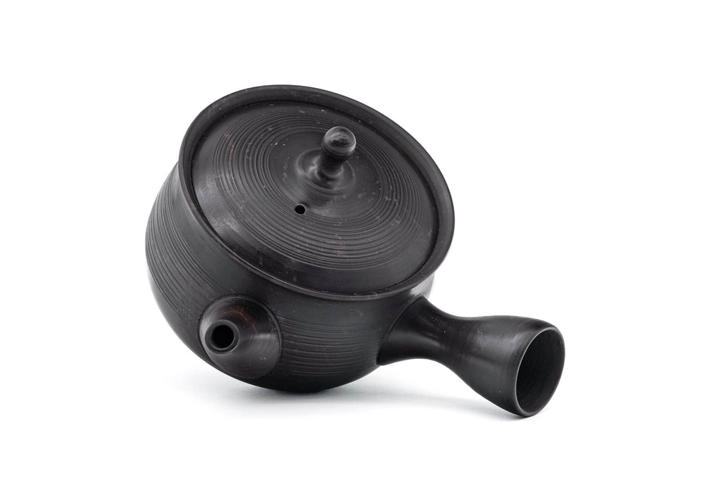 Spiraling Benishibori Tokoname Teapot - 220ml