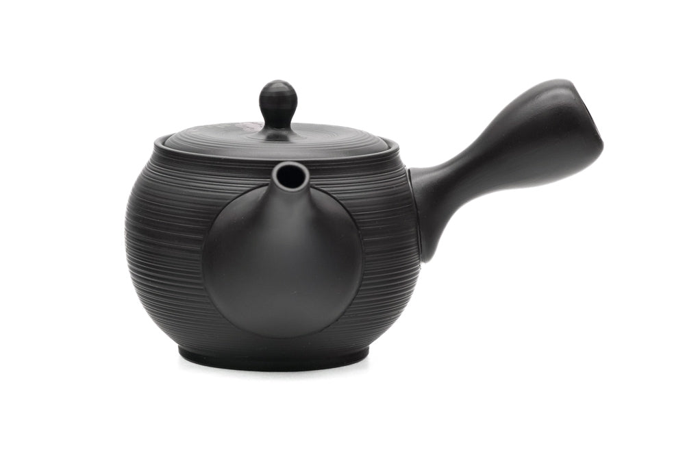 Black Floral Tokoname Teapot - 320ml