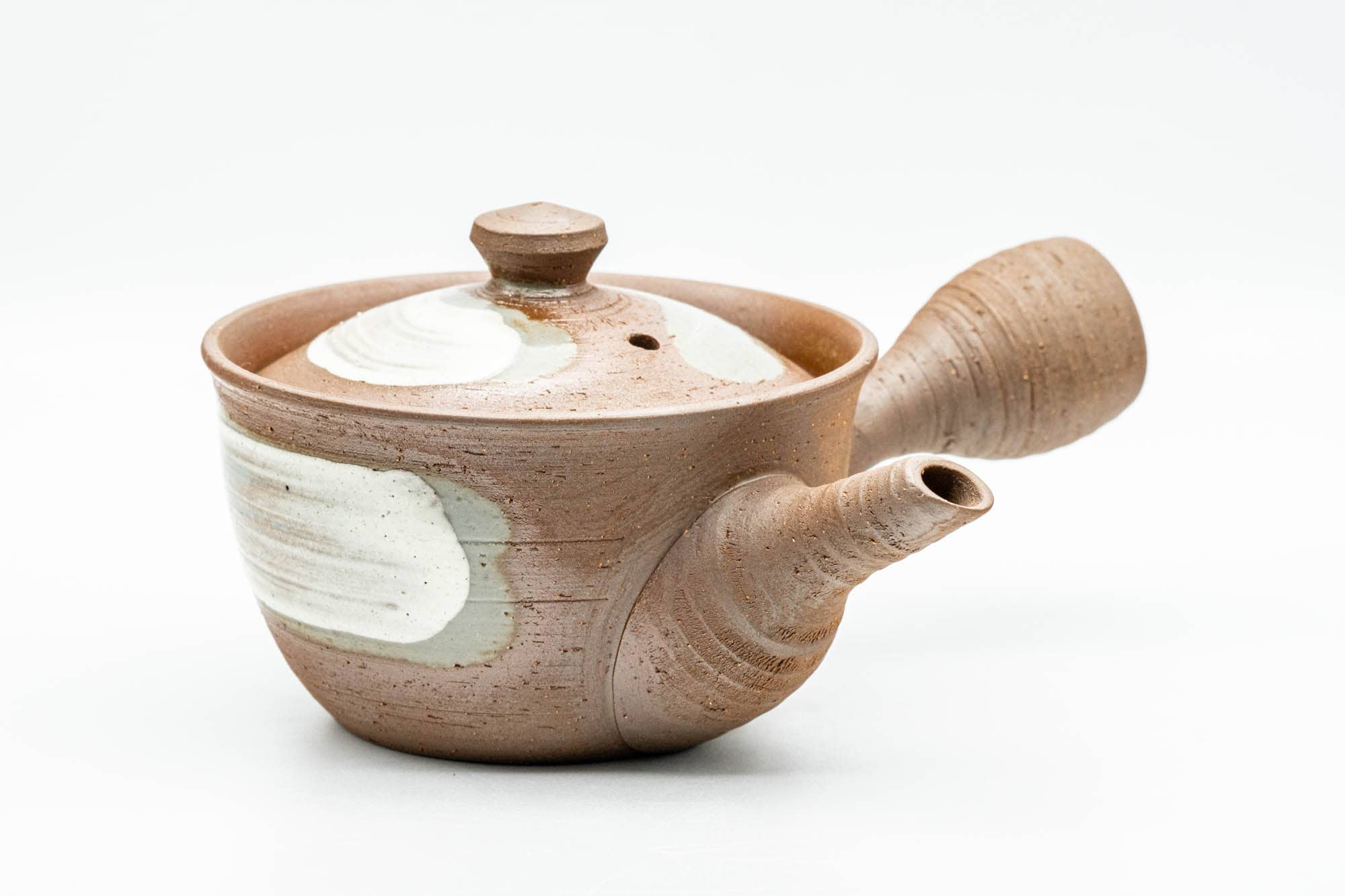 Japanese Kyusu - Hakeme Glazed Nozomi Filter Teapot - 175ml