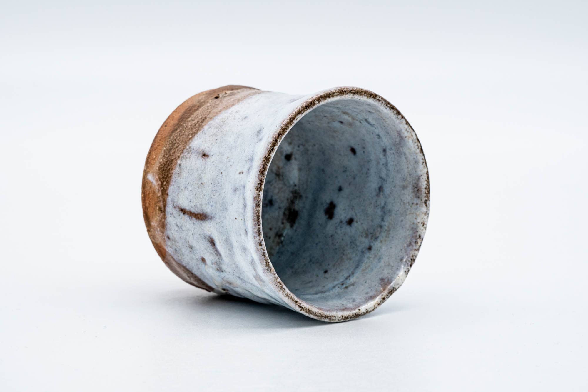 Japanese Teacup - White Shiro-Glazed Hagi-yaki Yunomi - 160ml