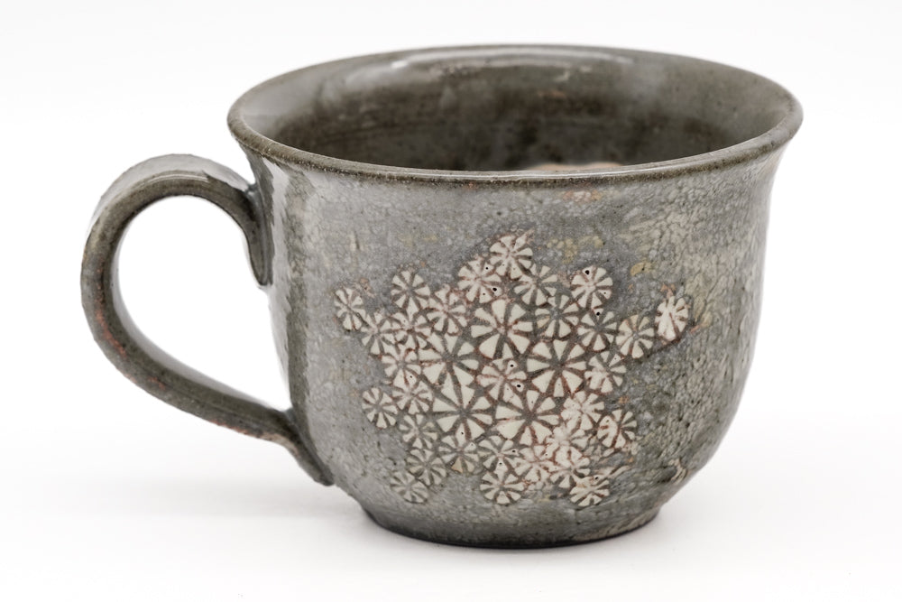 Floral Hana Mishima Cup and Saucer Set - 120ml