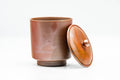 Japanese Teacup - Earthy Bizen-yaki Lidded Yunomi - 140ml