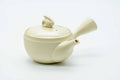 Japanese Kyusu - White Bunny Rabbit Tokoname-yaki Mesh Teapot - 250ml