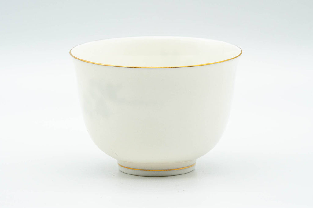 Japanese Teacups - Set of 5 Floral Lightweight Porcelain Yunomi - 125ml