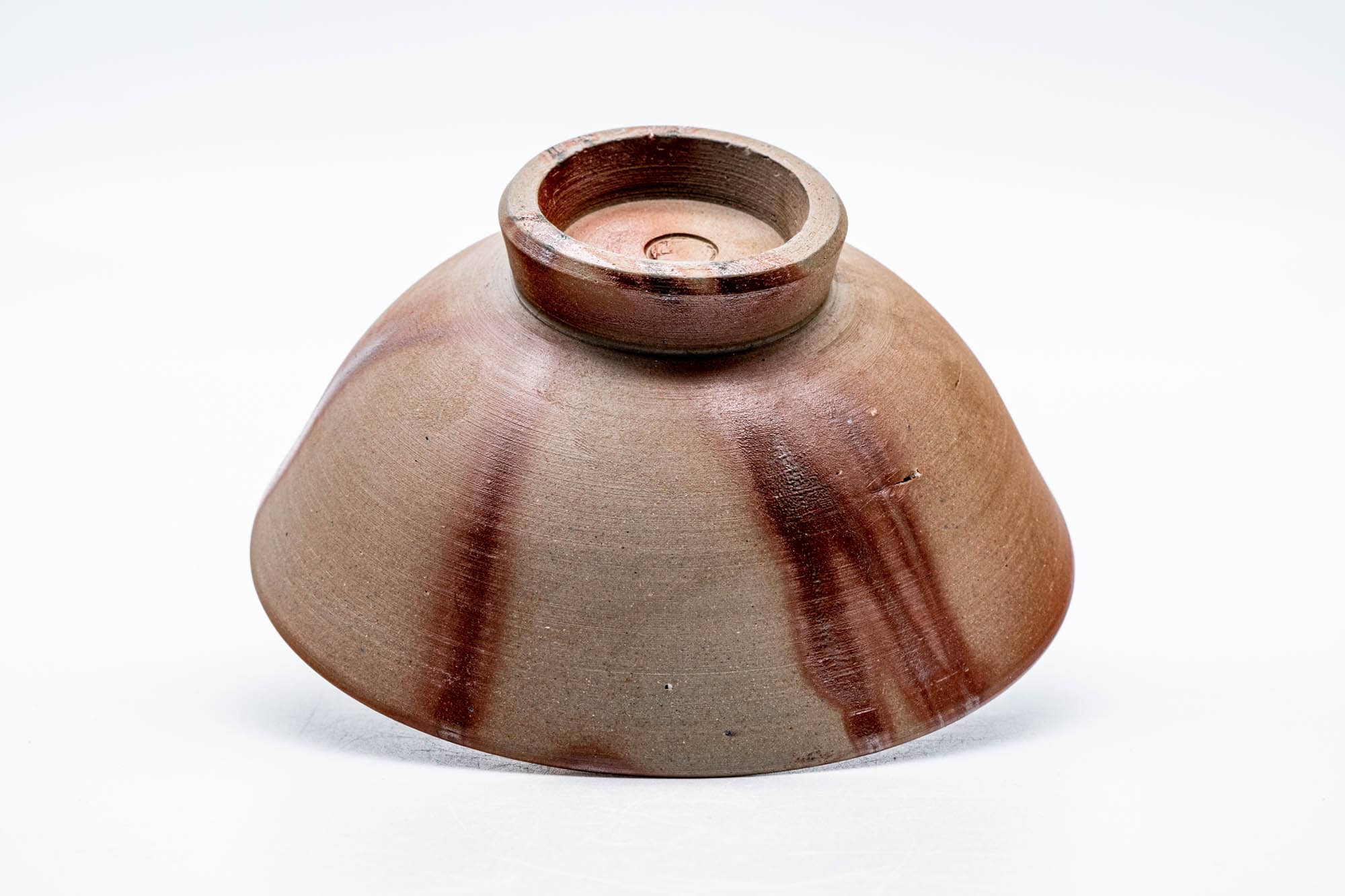 Japanese Matcha Bowl - Hidasuki Rice Straw Bizen-yaki Chawan - 150ml