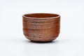 Japanese Teacup - Brown Stoneware Shigaraki-yaki Guinomi - 50ml