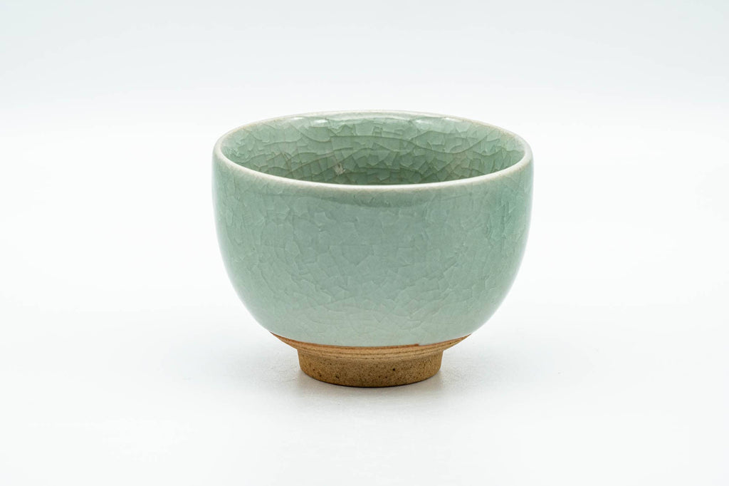 Japanese Teacup - Mint Green Celadon Glazed Yunomi - 130ml