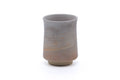 Japanese Teacup - Beige White Weathered Hagi-yaki Yunomi - 160ml