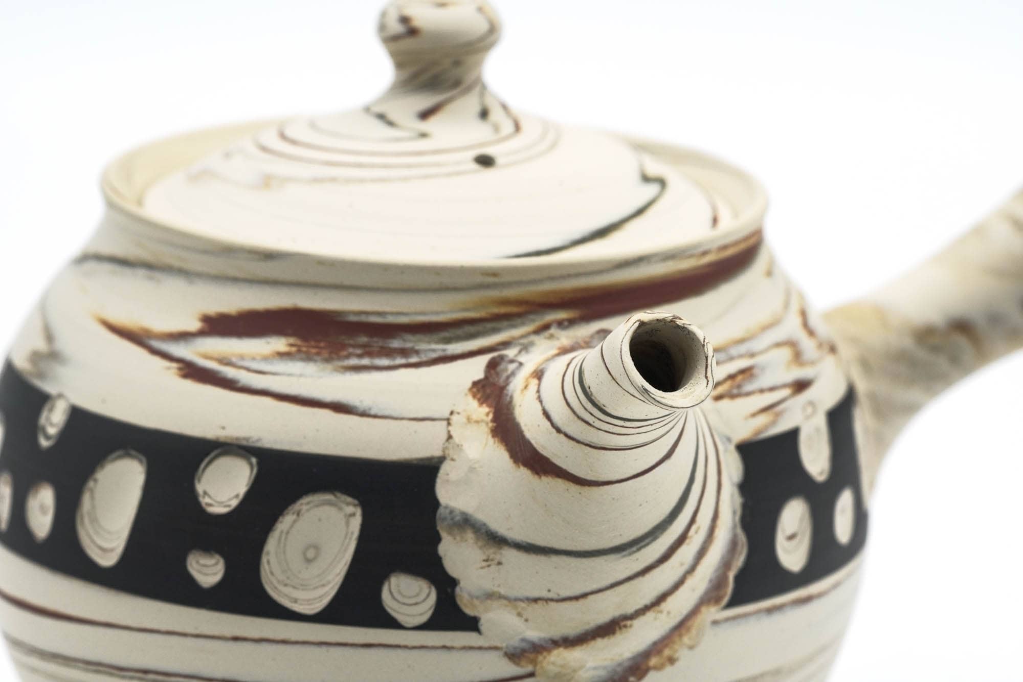 Mizutama Nerikomi Tokoname Teapot - 260ml