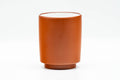 Japanese Teacup - Red Shudei White Inner-Glazed Tokoname-yaki Yunomi - 150ml