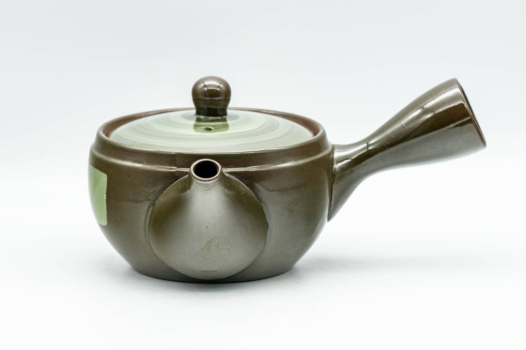 Japanese Kyusu - Green Hakeme Mesh Teapot - 250ml