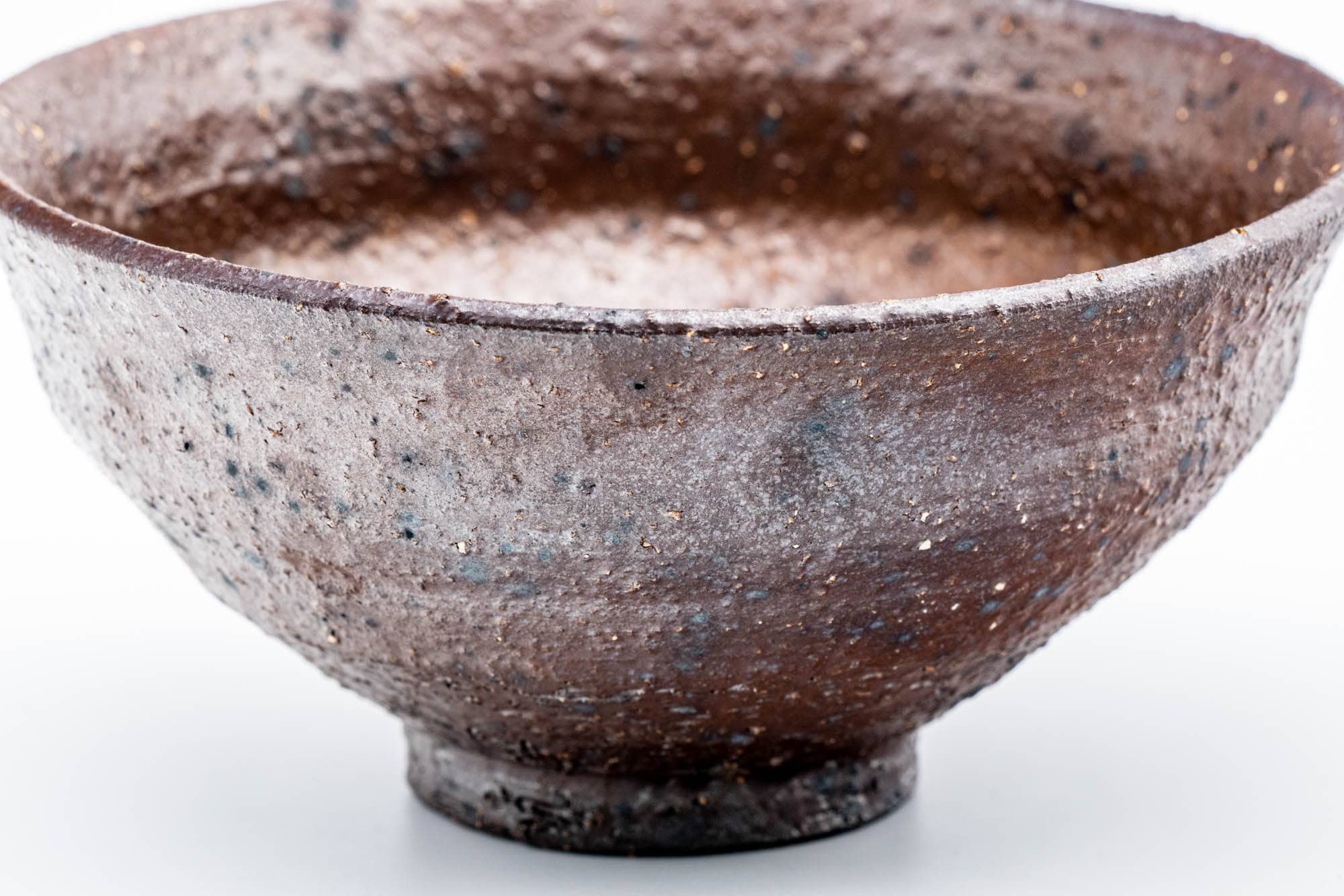 Brown Textured Tenmoku-gata Chawan