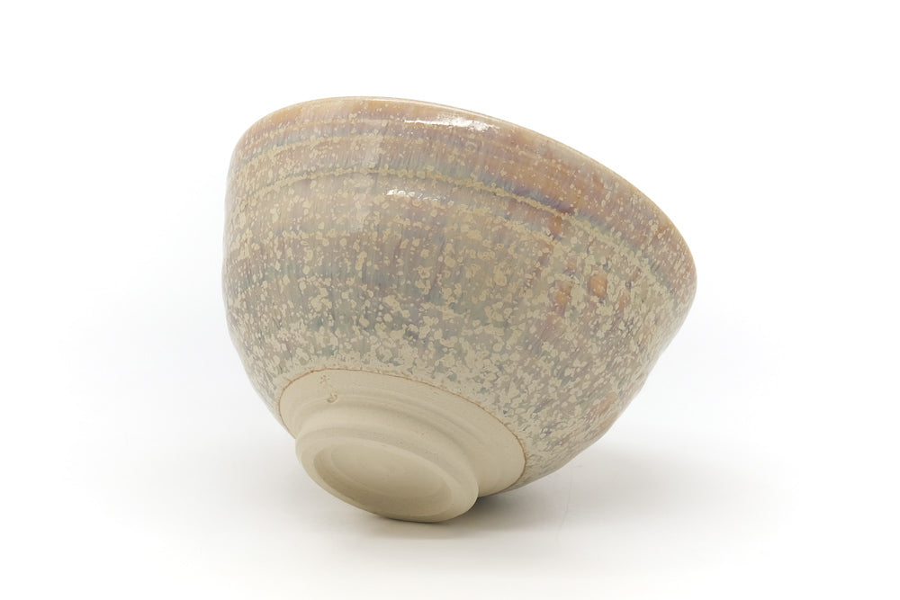 Japanese Matcha Bowl - Sage Speckled Chawan - 400ml