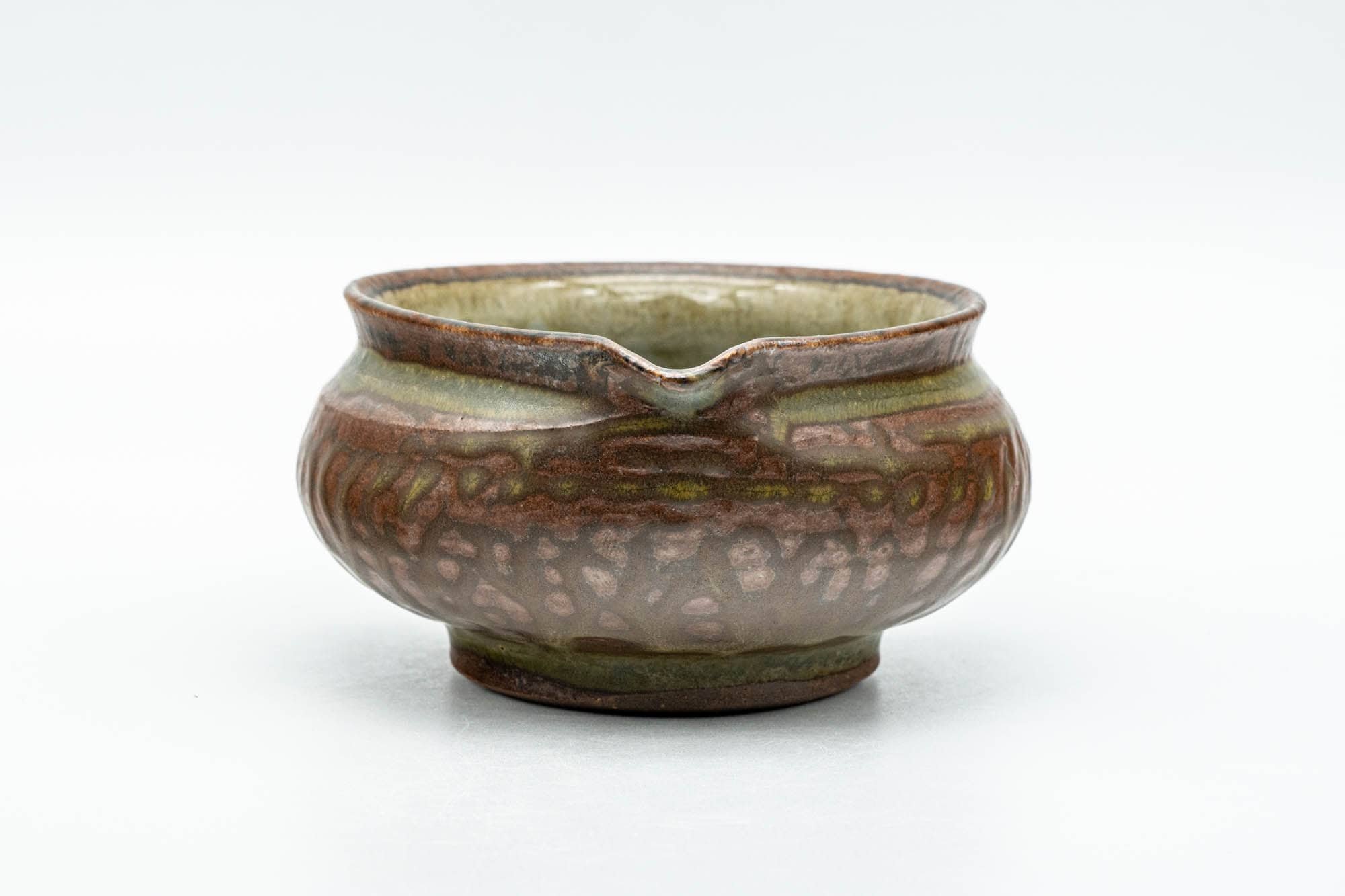 Japanese Katakuchi - Celadon Crazed Drip-Glazed Yuzamashi Water Cooler -  - 150ml