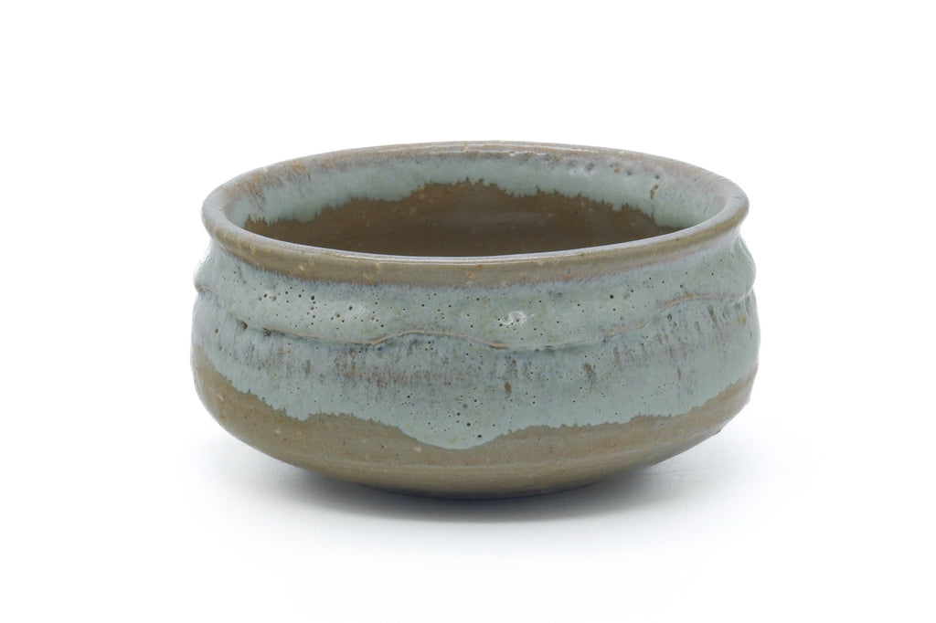 Japanese Kensui - Beige White Hagi-yaki Water Bowl - 500ml