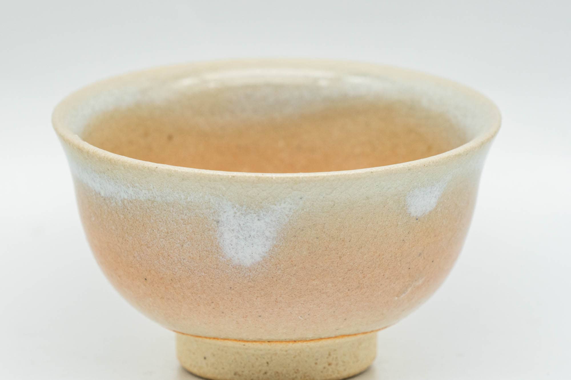 Japanese Teacups - Set of 4 天鵬山 Tsubaki Kiln - Tiny Hagi-yaki Guinomi - 25ml