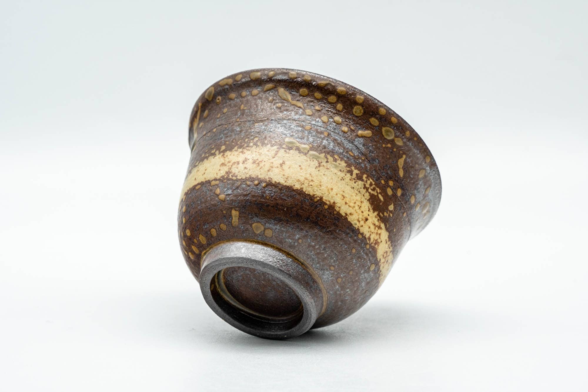 Japanese Teacup - Ash Glazed Shigaraki-yaki Yunomi - 75ml