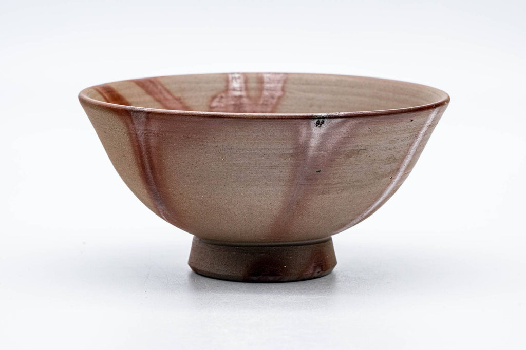 Japanese Matcha Bowl - Hidasuki Rice Straw Bizen-yaki Chawan - 150ml