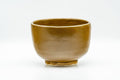 Japanese Matcha Bowl - Brown Glazed Hantsutsu-gata Chawan - 350ml