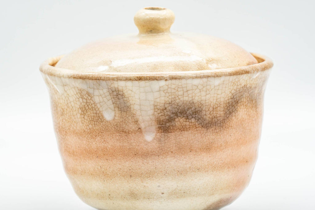 Japanese Houhin - 萩焼 Large Hagi-yaki Ceramic Filter Teapot - 280ml