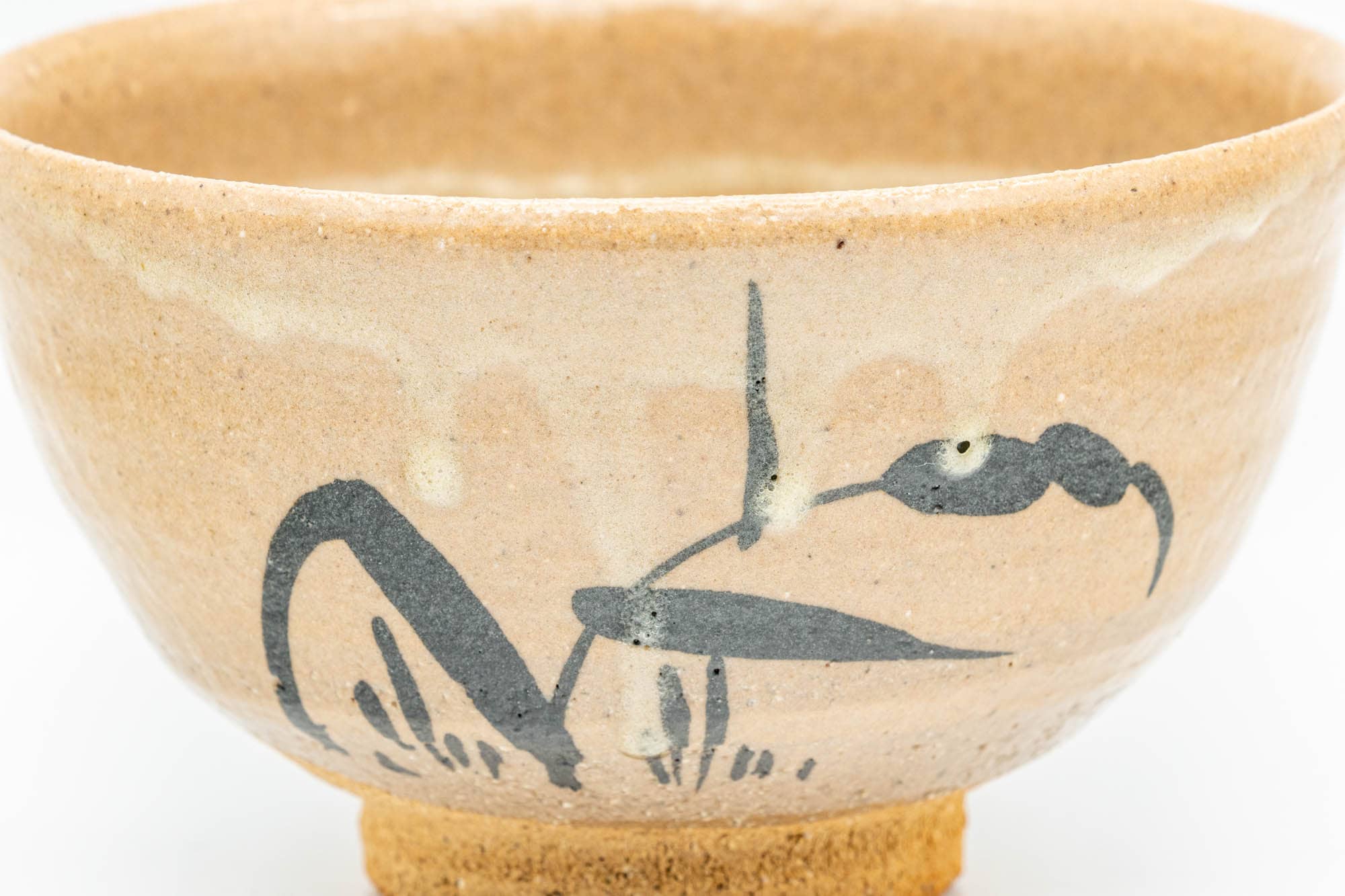 Japanese Matcha Bowl - Long Grass Karatsu-yaki Chawan - 300ml