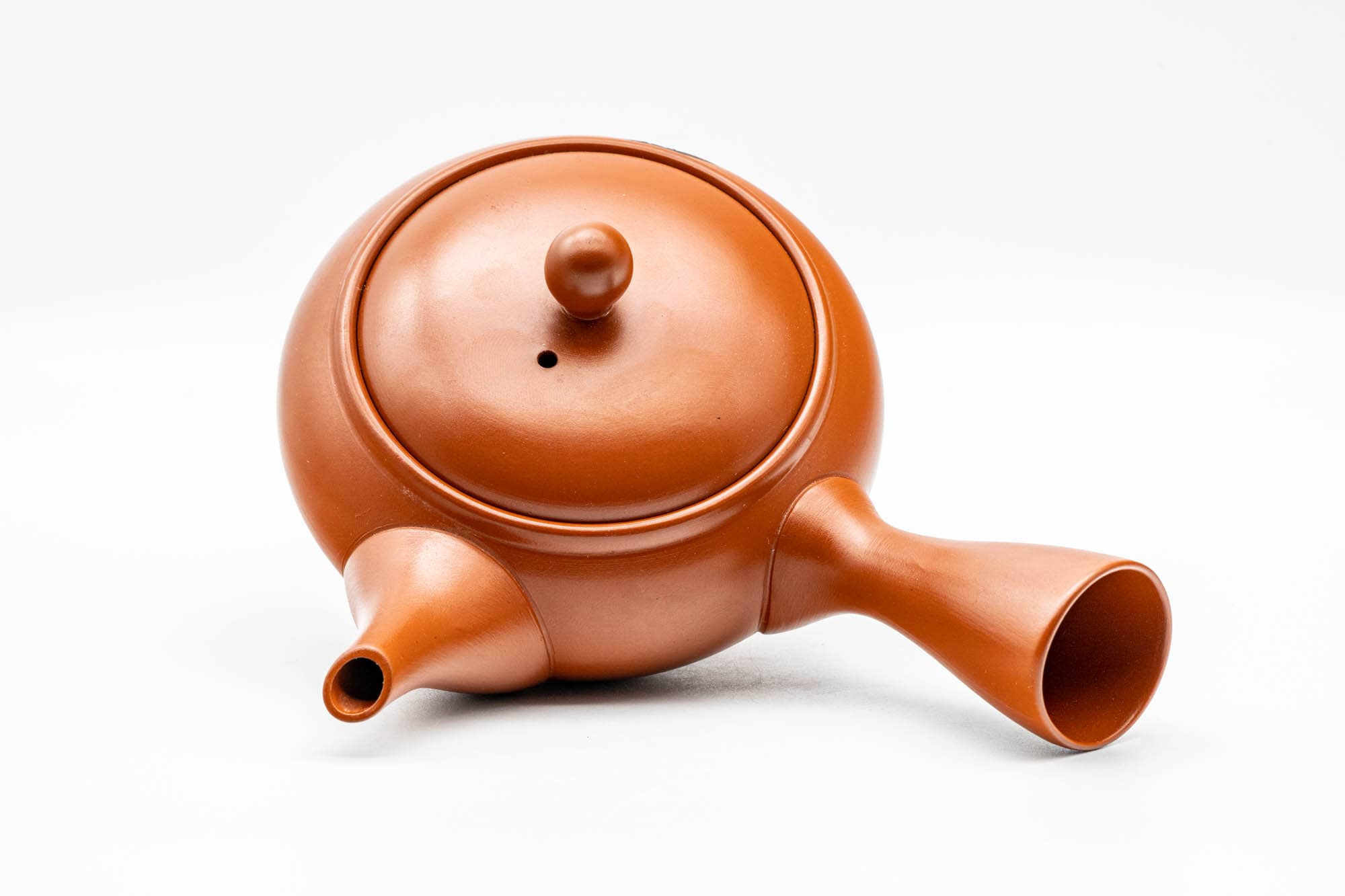 Japanese Kyusu - 弘洋 Kouyou - Floral Tokoname-yaki Mesh Teapot - 300ml