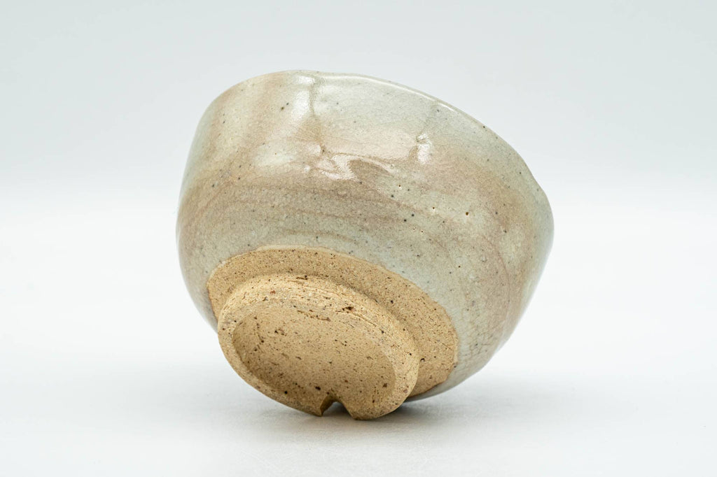 Japanese Teacup - Beige Peach Gohonte Glazed Hagi-yaki Yunomi - 120ml