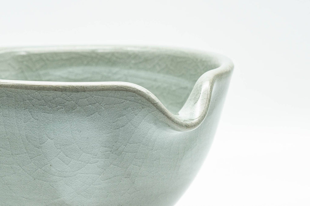 Japanese Yuzamashi - Celadon Glazed Arita-yaki Ushirode Pouring Water Cooler - 300ml
