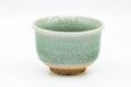 Japanese Teacup - Crazed Celadon Green Yunomi - 120ml