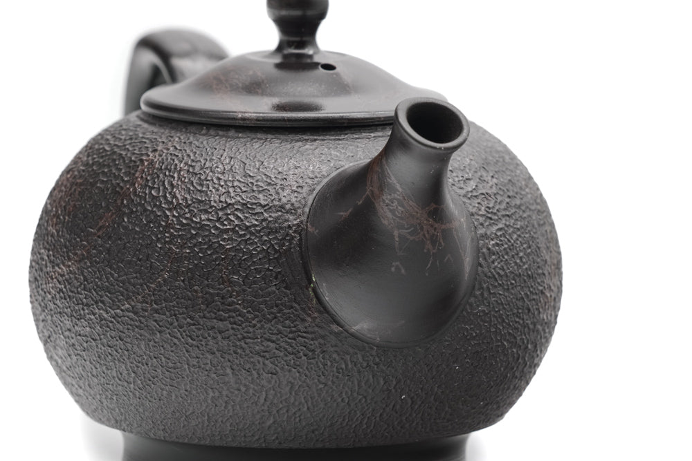 Benishibori Mogake Tokoname Rear-handled Teapot - 280ml
