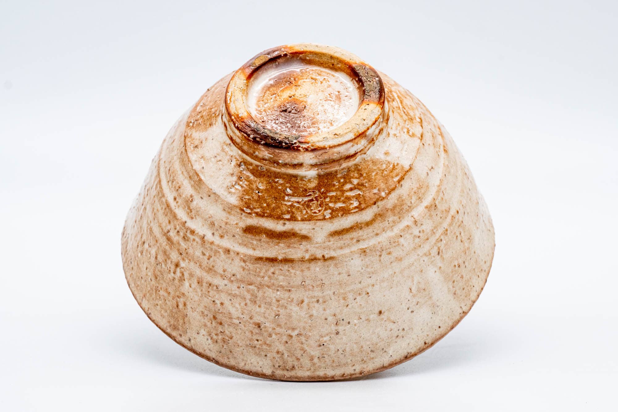 Japanese Matcha Bowl - 守田唐七 Morita Toushichi - Ido-style Hagi-yaki Chawan - 400ml