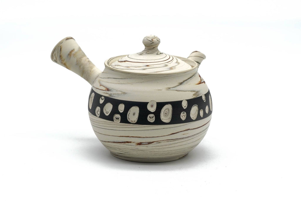 Mizutama Nerikomi Tokoname Teapot - 260ml